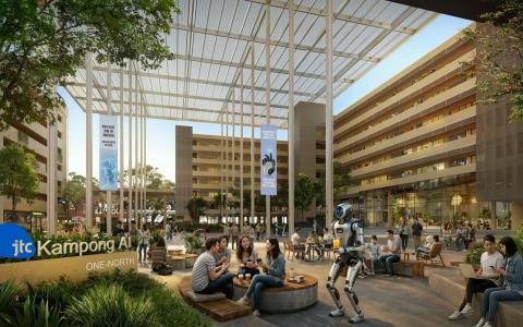 纬壹科技城建AI甘榜预计2028年建成 区内设200住宅单位