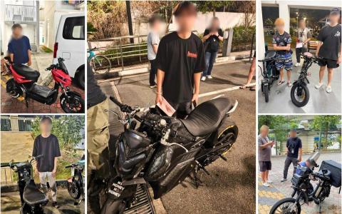 陆交局2月扣留近180台不合规活跃通勤工具