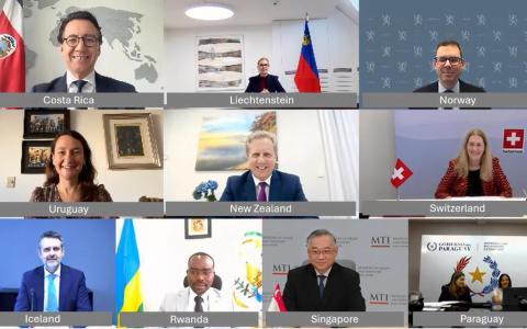 新加坡主持FIT伙伴会议 十国承诺加强以规则为基础多边贸易体系 