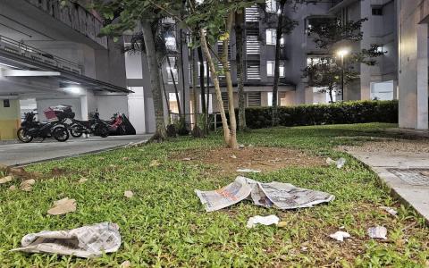 去年随地乱丢垃圾罚单增至1万3200张 高楼抛物罚单减四成