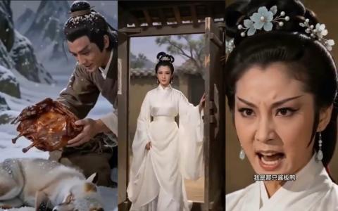 “雪山救狐狸”反转剧情，戳中上亿人笑点，让创作者始料不及。（红蚂蚁制图）