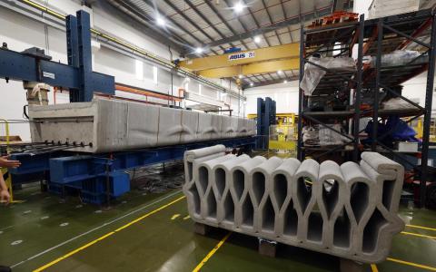 我国首座3D打印人行天桥预计2028年启用