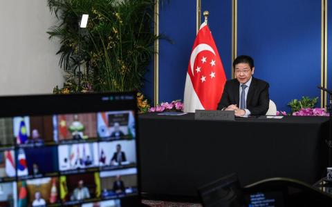 黄循财总理：新加坡将确保贸易海事畅通 维护区域能源稳定