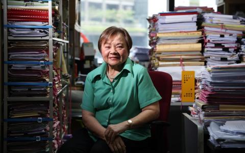 李玉云说，当律师和竞选国会议员是她人生的两大重要决定。（关俊威摄）