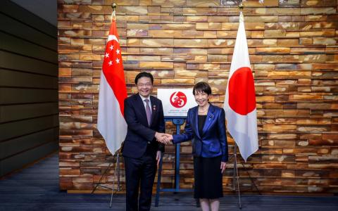 纪念新日建交60周年 黄循财与高市早苗互致贺函