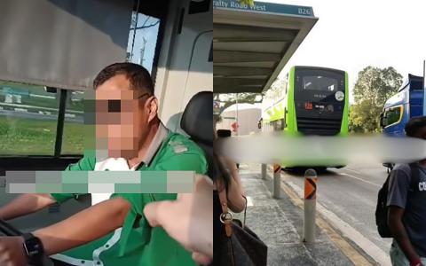 一名女乘客近日因巴士过站未停和巴士车长起争执。（IG截图）