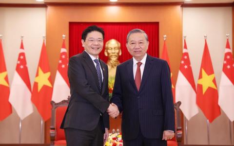 苏林来新展开四天国事访问 新越料签多项合作备忘录