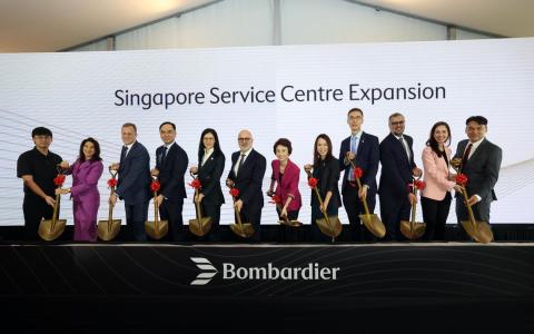 庞巴迪再斥资1亿元扩建新加坡服务中心 料新增逾200个工作岗位