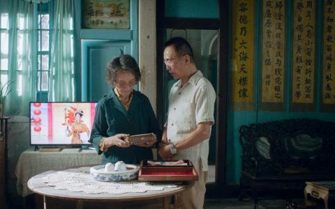 《给阿嬷的情书》在新加坡掀抢票追看热潮。（嘉华院线提供）