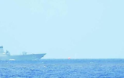 中国军舰在日本冲之鸟附近实弹演习 学者：选址释放战略信号