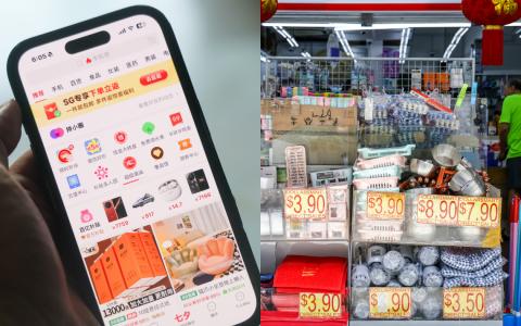 拼多多强势登陆新加坡，不少本地商家坦言生意越来越难做。（档案照片）