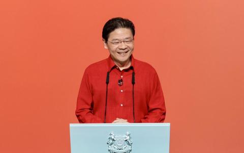 黄循财总理8月23日发表国庆群众大会演说