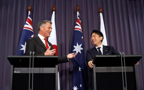 日澳同意深化防务合作 日本可在澳洲试射导弹