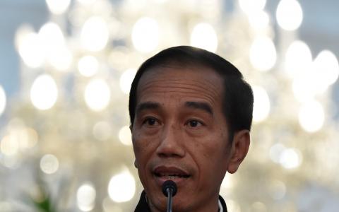 印度尼西亚总统佐科。（图＼路透社）