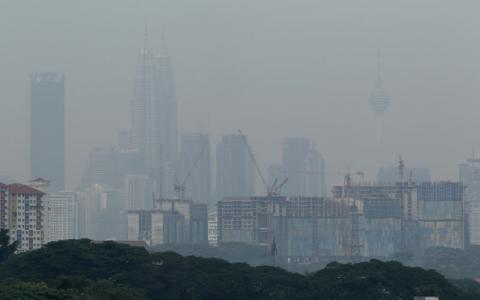 马来西亚烟霾情况恶化。（马新社）