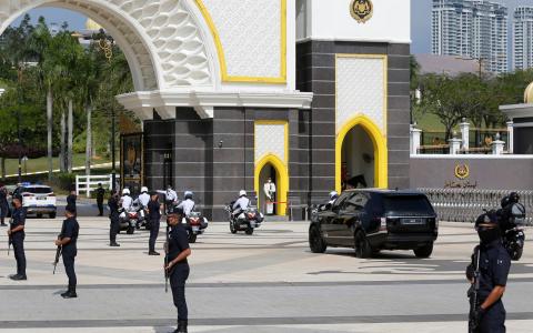 马来西亚马来统治者特别会议星期四（11月24日）早上在国家王宫召开。（路透社）