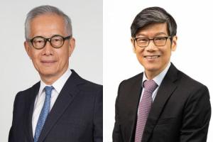郑维荣（左）在民航局董事会服务超过九年，最初于2016年12月担任副主席，2018年7月起出任主席。黄志勤（右）将接替郑维荣担任新加坡民航局主席，任期8月1日起生效。（交通部提供）