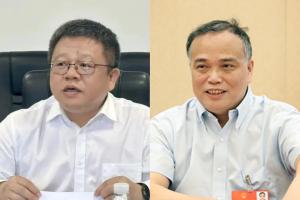 湖南省纪委监委星期二（7月28日）通报，南华大学中共党委副书记、校长夏昆（左）任上被查，指他涉嫌严重违纪违法。此前，这所省重点医学高校的前任校长、湖南省政协副主席张灼华，也在7月3日被官宣落马，并被指涉嫌严重职务违法。（互联网）