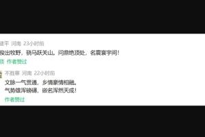 中共河南新乡市委书记魏建平在当地党报社媒下多次实名留言，引起中国舆论关注。（互联网）