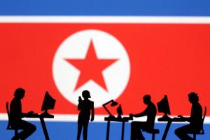 韩国网络安全公司Genians说，朝鲜黑客组织已把AI模型和工具纳入网络攻击的流程之中。（路透社）