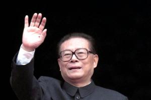 8月17日是已故中共前总书记江泽民诞辰百年纪念日。（法新社）