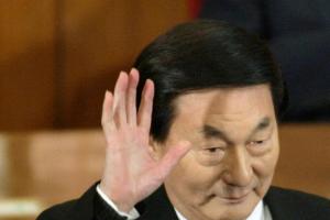 中共政治局原常委、中国国务院原总理朱镕基星期三（8月12日）逝世，享年98岁。（路透社档案照片）