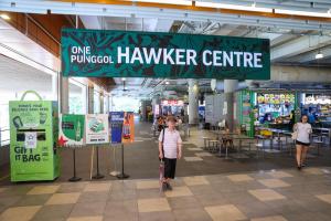 连锁咖啡店业者金味集团首次进军小贩中心市场，子公司Hawkermania将从8月15日起，接手运营榜鹅综合社区中心的小贩中心。（白艳琳摄）