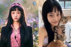 AI虚拟人“方桃子”凭借短剧《被裁掉的女孩》大火，戏里戏外与粉丝在社媒互动，延续人物生活的“真实感”。（取自方桃子抖音账号）